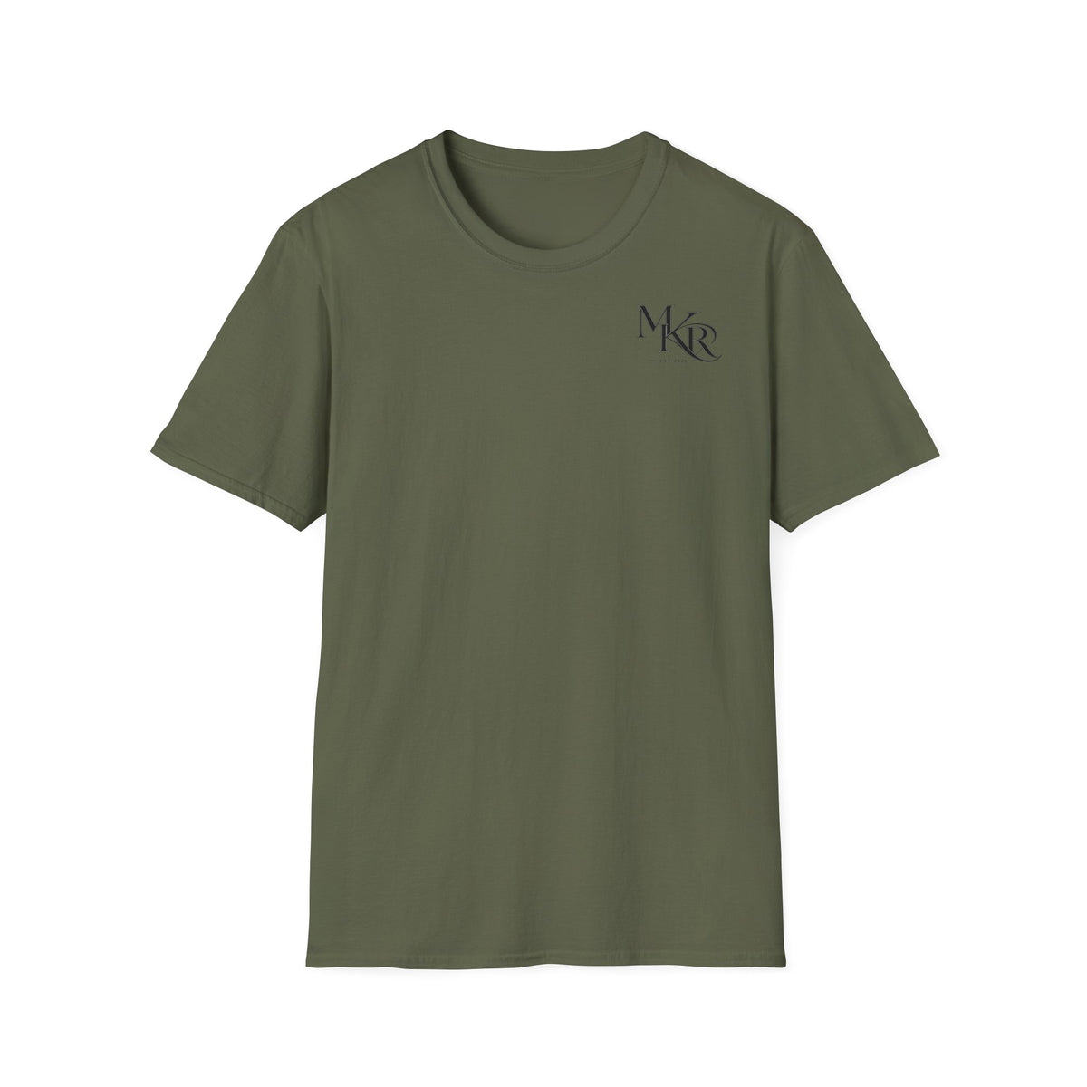 MKR Monogram Chest Logo T-Shirt | Minimal Initials Tee