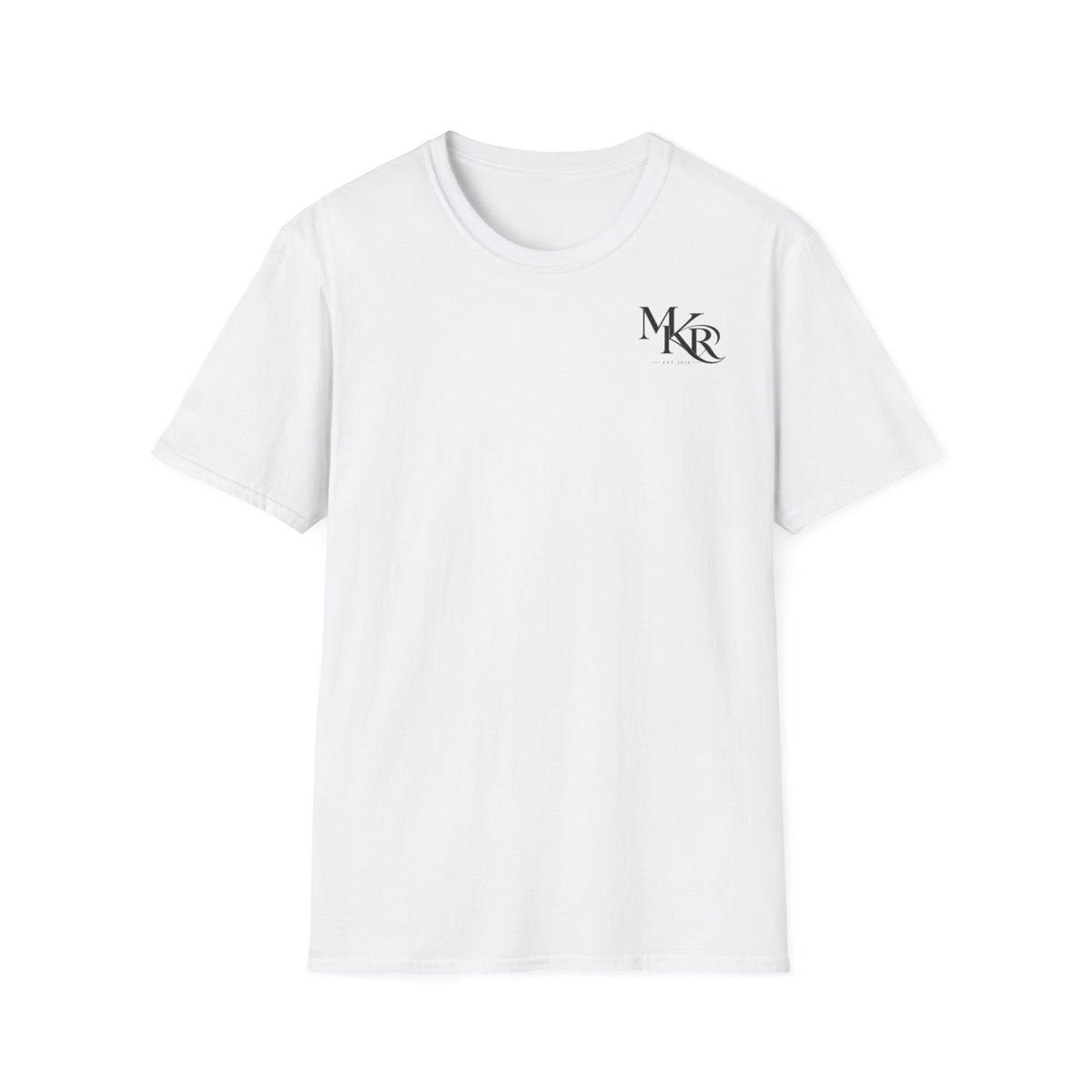 MKR Monogram Chest Logo T-Shirt | Minimal Initials Tee