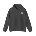 MKRcosyco Monogram Chest Logo Hoodie | Black Hooded Sweatshirt