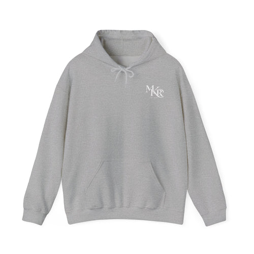 MKRcosyco Monogram Chest Logo Hoodie | Black Hooded Sweatshirt