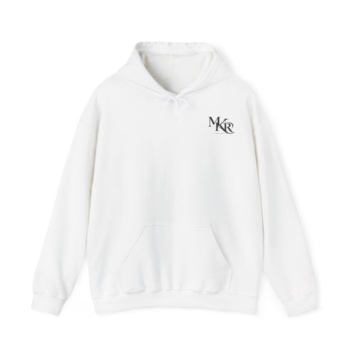 MKR Monogram Chest Logo Hoodie | Minimal Script Initials