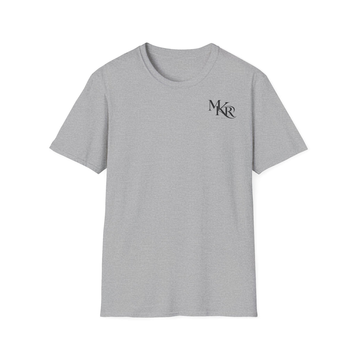MKR Monogram Chest Logo T-Shirt | Minimal Initials Tee