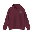 MKR Monogram Hoodie | Small Chest Logo, Minimal Script Initials