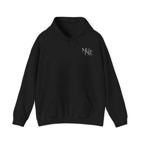 MKR Monogram Hoodie | Small Chest Logo, Minimal Script Initials